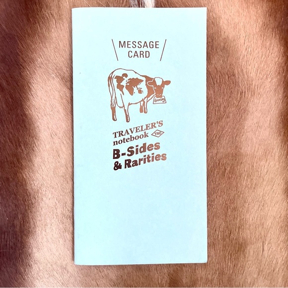 Traveler’s Notebook B-Sides & Rarities collection Message Card refill - Picture 6 of 17
